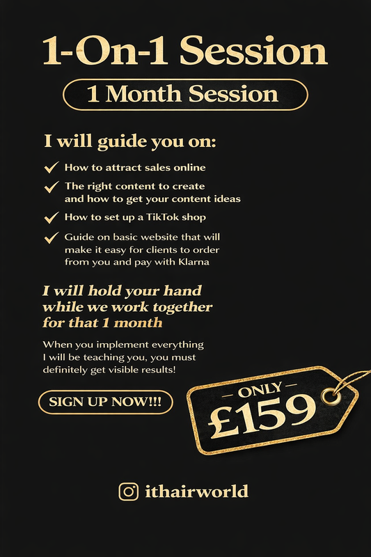 1-On-1 Business Growth Session (1 Month)