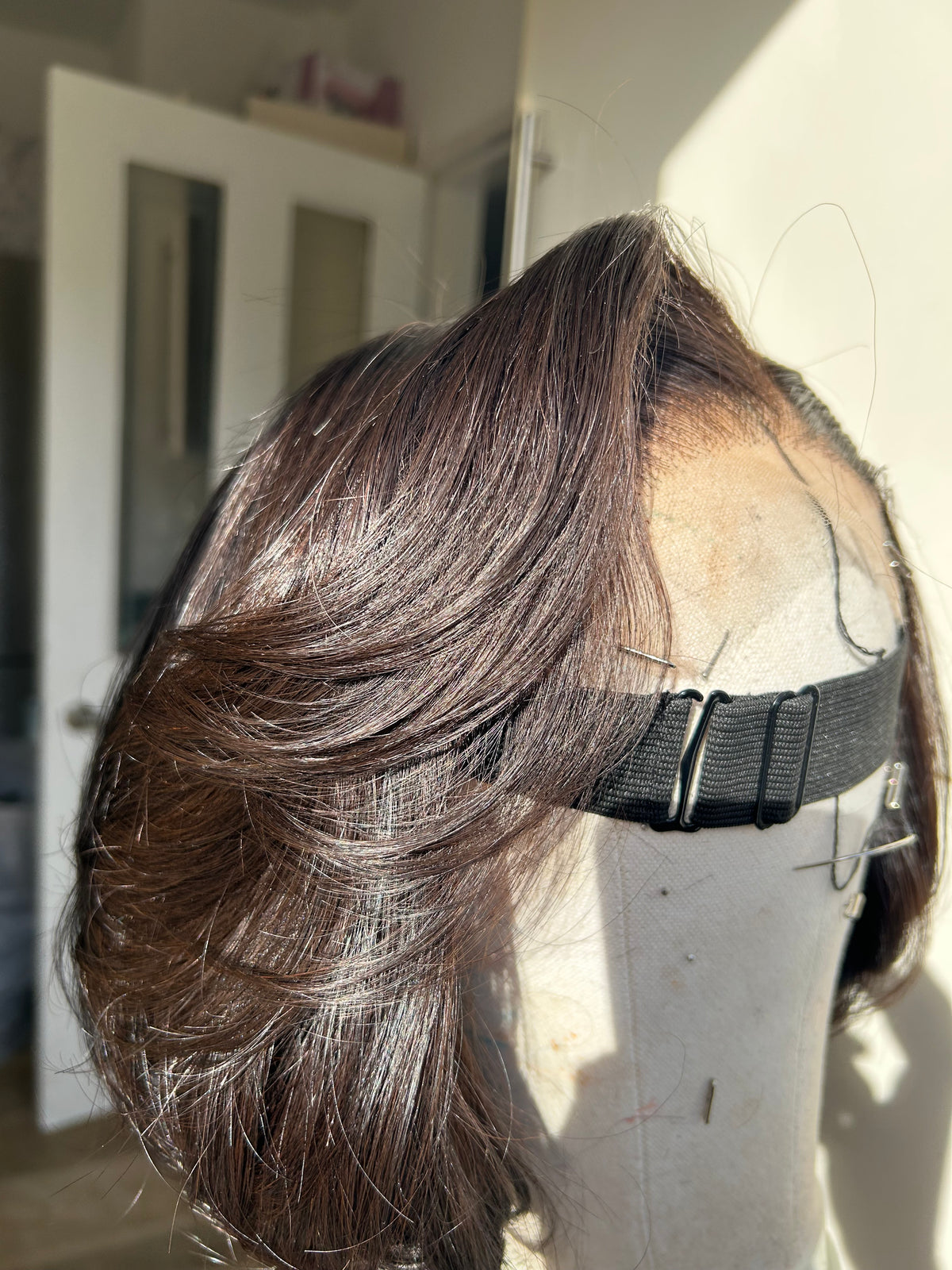 Sleek raw bob